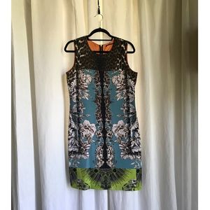 Elie Tahari Mix Match Printed Dress